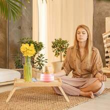 Matcha Eggbeater Set, 5-Piece Matcha Set Including Ceramic Bowl, Bamboo Beater, Spoon, Sieve, And Stand, Complete Set For Tea Ceremony, Matcha Latte, And Matcha Enthusiast Gifts In Pink, White, Green, And Black - Multicolor - View 11