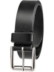 Cinturón Piel Hombre 1 1/2 pulgadas - Negro - - Ver 2