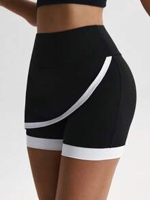 Quần short thể thao nữ nhiều màu sắc, thoải mái, kiểu dáng thường ngày, thích hợp cho mùa hè. - Nhiều màu - Xem 3