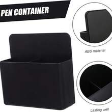 2 件双隔层磁性收纳盒，分区整理器，适用于小物品，磁性/可安装两用，桌面和墙壁整理必备，双分区分类存储，壁挂式节省空间，浴室和厨房方便取用