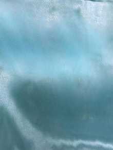 1pc High Sheen Satin Lining Fabric, Pre-Cut Garment Lining Fabric, Smooth, Soft, Breathable Lining For Wedding Dresses - Lake Blue - View 5