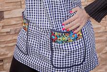 Traditional Mexican Apron For Women With Pockets Beautiful Flower Embroidery - Mandiles Para Mujer Mexicanos Mandil,6714092 - Green - View 5