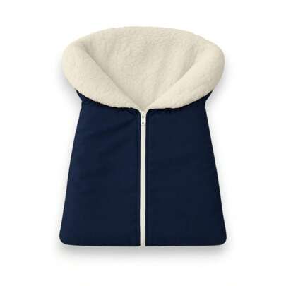 Saco de Dormir Com Sherpa Estampado Bebê