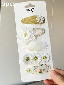 Set da 5 pezzi di nuovi fermagli per capelli da donna, design a fiore di colore solido, accessori per capelli alla moda, accessori per capelli, accessori, accessori per capelli da donna, autunno, viaggio, strumenti per capelli, accessori da donna, roba per capelli, autunno, accessori per capelli, accessori per capelli da donna, viaggio, accessori per capelli, accessori da donna, accessorio per capelli, accessori per capelli da donna, strumenti per capelli, roba per capelli, roba, accessori per la bellezza, regali, viaggio, regali per le donne, roba per capelli, riempitivi per calze