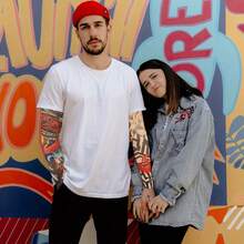 男士防晒袖套 - UPF 50+ 运动压缩降温袖套 - 独特的纹身袖套礼物 仿真纹身臂套 秋季服装 万圣节装扮 黑色男士袖套礼物