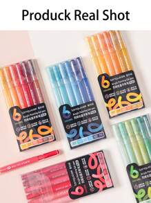 Languo 90-Color Acrylic Paint Markers - 1.0mm Fine Tip Gel Ink Pen, Blendable Vibrant For Rock/Glass/Wood DIY Craft Decor,Student Art Supplies , Back To School Gifts