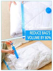 20pcs/1pc Vacuum-Sealed Bags, Travel Accessories, Vacuum Bags, Travel Essentials, Vacuum Storage Bags, Travel Essentials, Storage Bags, Cruise Essentials, Organization And Storage, Bedroom