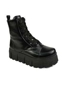 Women's Tractor Boot Casual Party - 黑色 - 查看 2