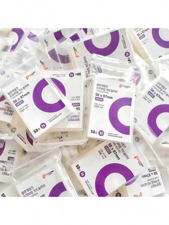 100/50pcs/Bag, Card Film, Special Photo Protective Film, Popcorn Card Film, Star Film Protector, Transparent HD Protective Film, Photo Album, Photo Storage Holographic Protective Film, Perfect For Film Albums And Loose-Leaf, Protective Film Sets,For Travel,School,Storage.