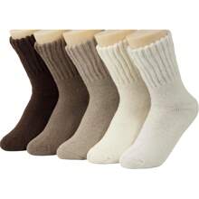 Weweya Boot Socks For Women - Thick Winter Knit Warm Socks - Gifts For Women