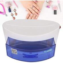 YUYTE Caja Desinfectante UV, Esterilizador de Herramientas de Manicura Caja para Esterilizar Instrumental, Gabinete de Desinfección de Ozono, Caja de Herramientas para Decoración de Uñas - Tipo de Enchufe A USA (110-127V) - Ver 5