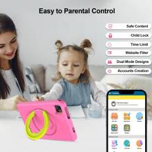 Unleash Their Potential! This Android 14 Kids' Tablet Features An 8-Core Processor, 8GB RAM (4GB + 4GB Expansion), And 128GB Storage For Endless Learning And Fun On Its 10.1-Inch 1280*800 IPS HD Screen. Stay Connected With 5G WiFi + WiFi 6, Enjoy Hours Of Play With The 8000mAh Battery, And Capture Memories With Dual Cameras. Parents Love The Parental Controls And Pre-Installed Educational Apps, All Safe In A Durable Protective Case!