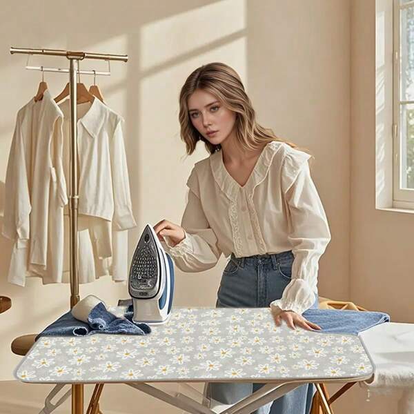 Foldable Heat-Resistant Ironing Mat, Portable Desktop Ironing Pad, Protective Clothing Ironing Mat Suitable For Daily Use On Coats, Suits, Workwear And More