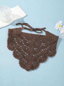 1pc Lace Triangle Headband, Women Fashion Hair Accessories - Multicolor - View 4