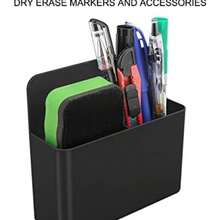 2 件双隔层磁性收纳盒，分区整理器，适用于小物品，磁性/可安装两用，桌面和墙壁整理必备，双分区分类存储，壁挂式节省空间，浴室和厨房方便取用