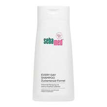 Shampoo quotidiano Sebamed 400 ml, shampoo per capelli per donna e uomo, per il lavaggio quotidiano dei capelli, particolarmente delicato grazie alla formula con tensioattivi a base di zucchero, più volume e lucentezza, senza microplastiche, prodotto in Germania