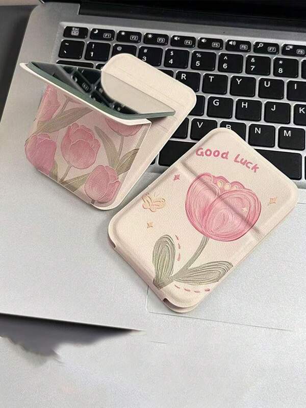 مرآة مكياج قابلة للطي، مرآة يدوية محمولة، مرآة طاولة تجميل قابلة للطي بسيطة للسكن الجامعي/الطلاب، مكياج، رخيصة، ديكور الغرفة، طاولة تجميل، السفر، غرفة النوم، اكسسوارات المكياج، مرآة، مرآة طاولة التجميل، مرآة صغيرة، مرآة مدمجة، مرآة صغيرة، مرآة يدوية