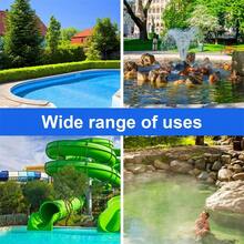 120cm/185cm poolnät, med 5 st poolfilter, finmaskigt poolnät med teleskopstång, finmaskigt poolrengöringsnät, dammnät för pool, damm, alger och Bestway-pool, barnpool, strandtillbehör, strandmadrass - Multifärgad - Visa 3