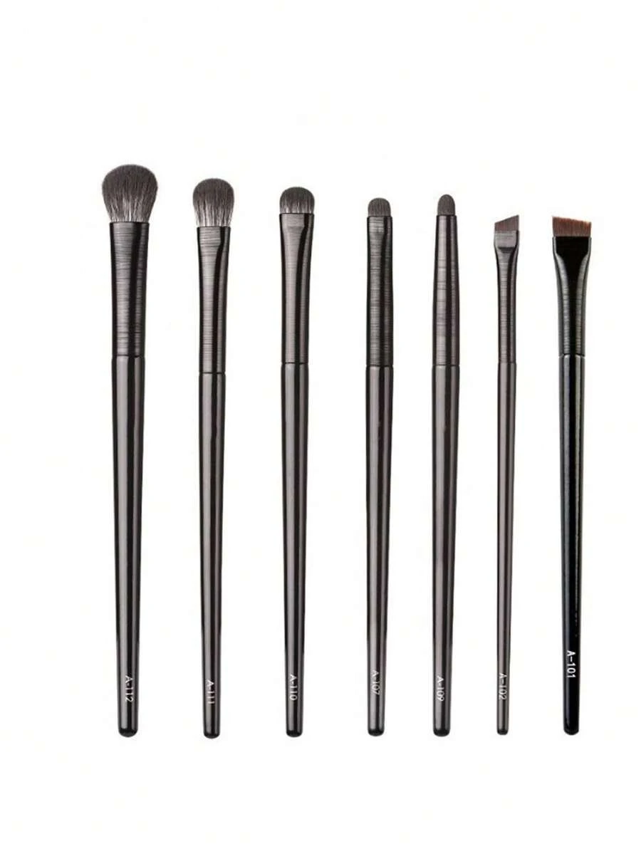 7 件套眼影刷 6 件套眼妆、晕染蚕眼线、眼部细节、小刷子