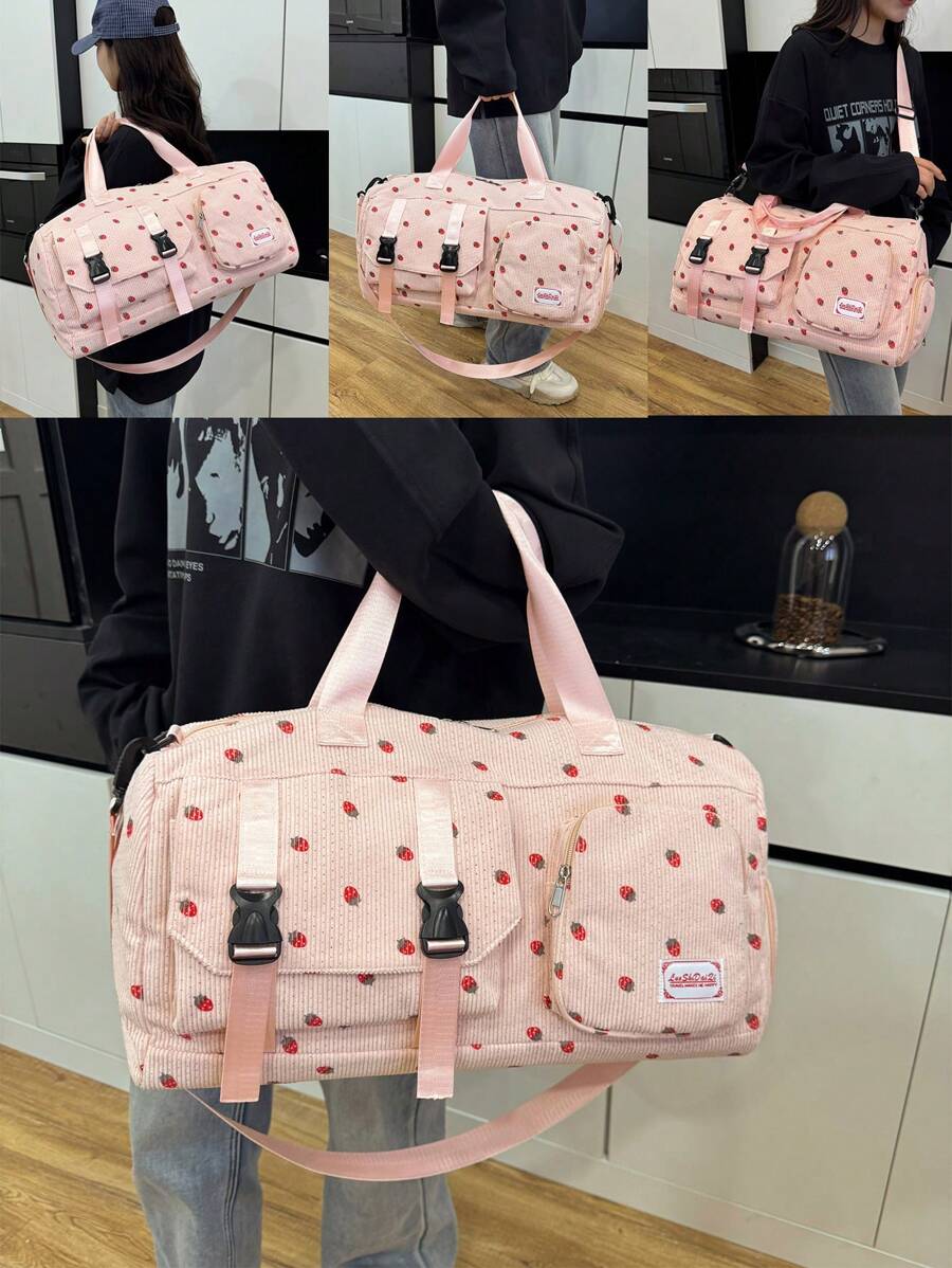 Bolsa de viaje de lujo y colorida, bolsa de deporte y yoga de gran capacidad, bolsa de mano para fin de semana con compartimento seco y húmedo, bolsa de hombro multifuncional casual y portátil con compartimento para zapatos, para negocios, vacaciones, actividades al aire libre, esquí, ejercicio, bolsa de viaje, accesorios escolares
