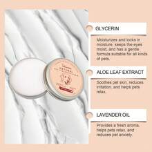 30g Reinigungscreme für Haustiertränenflecken, sanfte Reinigung von Tränenflecken bei Katzen und Hunden, Augenpflegecreme