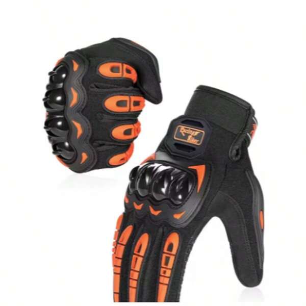 Motorrad-Rennhandschuhe Herren Sommer Atmungsaktive Motorrad Moto Motocross Fahrradhandschuhe Schutzhandschuhe