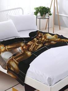 Kawss Kawaii Kaw Animation Theme Flannel Blanket - ,Print Blanket Living Room, Sofa And Travel - Gorgeous Mixed Color Gifts For Friends And Family, Double-Layer Blanket Comfortable Bedroom Decoration