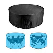 Heavy Duty Outdoor Waterproof Garden Patio Furniture Cover For Rattan Table Cube Outdoor - Black - View 3