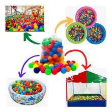 Colorful Children's Pool Balls, , Wrinkle-Free - 25個球 - 查看 6