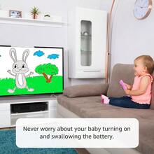 4 Pack ONEBOM Cover For Roku Remote Cover For Hisense  Roku TV Steaming Stick Express Universal Replacement Controller Silicone Sleeve Skin Glow In The Dark (Green Pink Blue Yellow) - GlowGreen & GlowBlue & GlowYellow & GlowPink - Xem 5