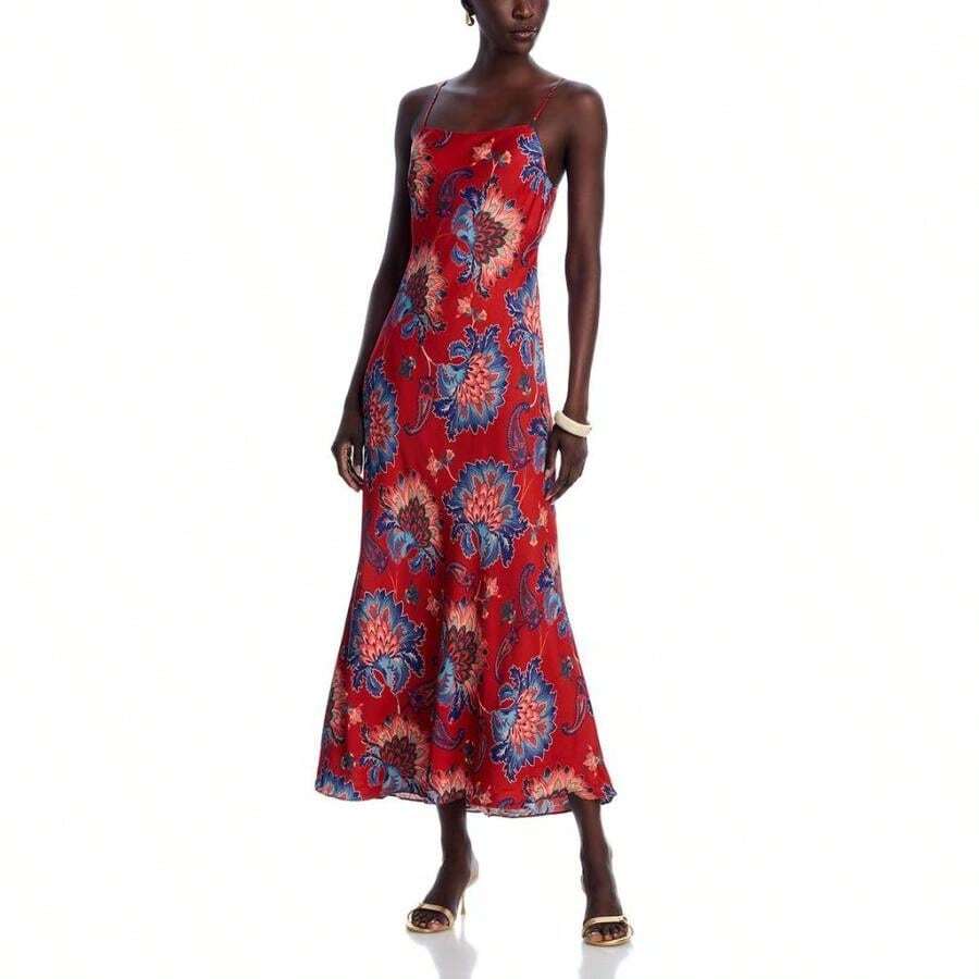 FARM Rio Luang Red Maxi Dress |  | Women Outdoor Dress