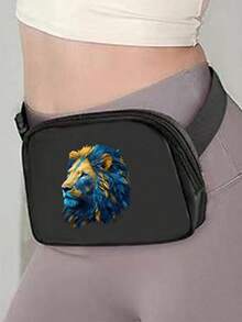 男士简约腰包，单肩斜挎包，便携时尚，独特。 - 彩色 - 查看 5