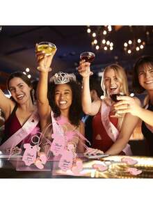 30pcs/10sets 10/20/30 Sets Baby Shower Favors With Design Key Chains With White Organza Bags And Thank You Tags Boys And Girls Baby Shower Party Favor Holiday Essentials Suitable For Shower Party Favors Birthdays And Event Decorations