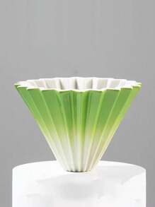 1 Reusable Ceramic Coffee Filter, Multi-Colour Options, Easy To Clean, Origami Style Filters Quickly, Suitable For Use At Home And In The Office