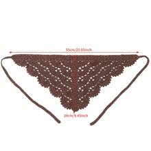 1pc Lace Triangle Headband, Women Fashion Hair Accessories - Multicolor - View 5