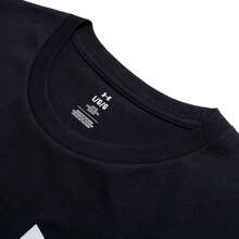 Under Armour 男子運動T卹黑色健身訓練短袖速快乾透氣跑步短袖UA SPORTSTYLE LOGO UPDATE SS-BLK日常休閒寬鬆舒適短袖Tee1382911-001 - 黑色 - 查看 3
