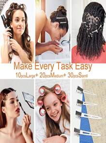 10pcs Silver - Metal Shaped Down Hair Clips, Silver Crocodile Hair Clips, Women's Long Hair Styling Split And Needle Curls, Suitable For Curling Irons, Salons, Claw Clips, Hair Claws, Hair Slide, Hair Barrettes, School Stuff