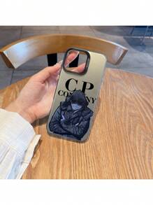 Funda de teléfono C-CP tipo chaqueta de anime para iPhone 16, 15, 14, 13, 12, 11 Pro Max, X, XR, XSMax, 8, 7 Plus, con cubierta trasera mate anti-caídas
