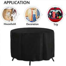 Heavy Duty Outdoor Waterproof Garden Patio Furniture Cover For Rattan Table Cube Outdoor - Black - View 2