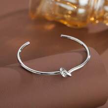 1 pièce Bracelet jonc à pression minimaliste et polyvalent