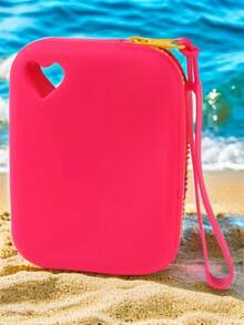 1 pieza Bolsa de maquillaje de silicona de mano, bolsa de almacenamiento impermeable, diseño minimalista en forma de corazón, monedero portátil, estuche para lápiz labial, organizador de maquillaje, accesorios pequeños, billetera para tarjetas y llaves, bolsa con cierre de cremallera, decoración de habitación, bolsas, bolsa de maquillaje, viaje, bolsa de maquillaje, artículos esenciales de viaje, organizador, almacenamiento, artículo esencial de viaje, organizador de maquillaje, bolsa de maquillaje, neceser, organizador de escritorio, bolsa de cosméticos, bolsas de maquillaje, bolsa de maquillaje, viaje, bolsa de maquillaje, bolsa, bolsa de maquillaje, artículos esenciales de viaje, bolsas de maquillaje, artículo esencial de viaje, bolsa de maquillaje pequeña, gran capacidad, bolsa de maquillaje grande, regalos de Navidad, viaje, regalos para mujeres, artículo esencial de viaje, bolsa, embrague / bolso pequeño, organizador de maquillaje, soporte para brochas, mini bolsa, bolsa de gran - Multicolor - Ver 19