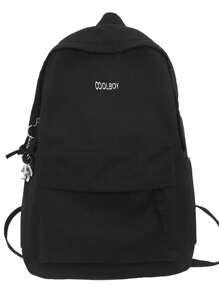 男女通用大容量多层背包，多功能休闲学生背包，轻便短途旅行行李包。此配件仅用于拍摄效果，实际产品不包含。