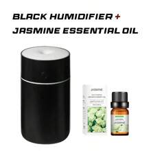 1 pieza Humidificador de aire mini inalámbrico de 230ml de colores con micrófono frío - Super silencioso y portátil para dormitorio, coche, oficina - Batería de 1200mAh incluida, regalo de cumpleaños