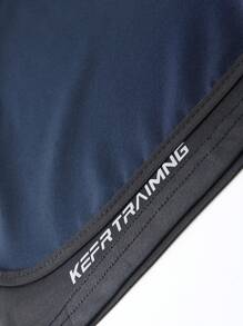 Summer Quick-Dry Running Shorts With Built-In Underwear, Boyfriend Style Men's 3/4 Training Pants For Gym Fitness