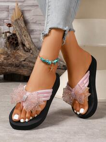 1双夏季时尚简约轻便休闲度假沙滩风格青少年人字拖