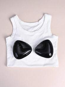 1 对双面自粘式胸垫，双面粘性胸垫插入超即时提升胸垫插入聚拢比基尼垫适用于泳衣运动胸罩，胸垫粘性垫，可重复使用的衬垫，胸罩比基尼隐形加厚胸垫防水适用于游泳 - 彩色 - 查看 5