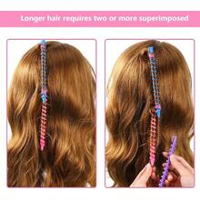 100 Pcs Spiral Perm Rods Heatless Curls Overnight For Hair Rollers Curlers Plastic Spiral Curl Rods Perm Wave Curlers Kit For Long Hair Women Styling Hairdressing Salon Tool - 100個(1包) - 查看 5
