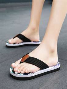 Men's Summer New Outdoor Beach Casual Fashionable EVA Slip-On Lightweight Flip-Flops