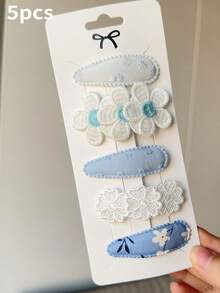 Set da 5 pezzi di nuovi fermagli per capelli da donna, design a fiore di colore solido, accessori per capelli alla moda, accessori per capelli, accessori, accessori per capelli da donna, autunno, viaggio, strumenti per capelli, accessori da donna, roba per capelli, autunno, accessori per capelli, accessori per capelli da donna, viaggio, accessori per capelli, accessori da donna, accessorio per capelli, accessori per capelli da donna, strumenti per capelli, roba per capelli, roba, accessori per la bellezza, regali, viaggio, regali per le donne, roba per capelli, riempitivi per calze