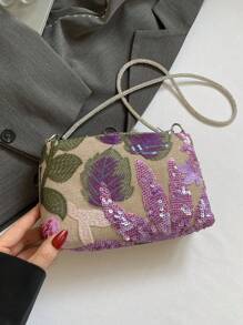 Nova moda estilo garota quente cor sólida pu tecido impermeável padrão alça de ombro trançada fivela alça de ombro bolsa quadrada de um ombro adequada para viagens, compras e deslocamento para o trabalho.